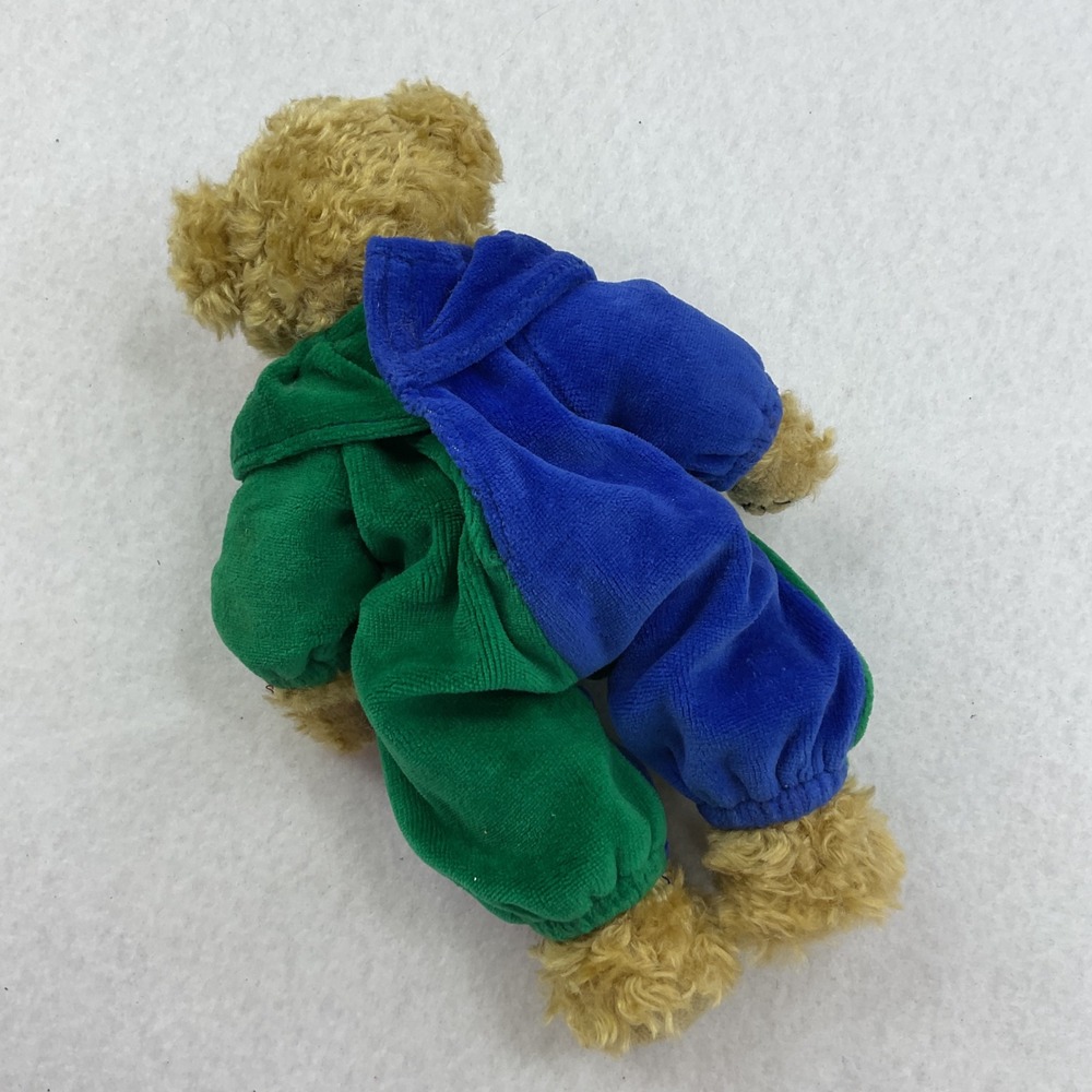 Ty Attic Treasures Piccadilly Bear 1993 Vintage Jointed Clown Plush 8 Inch - Picture 6 of 8